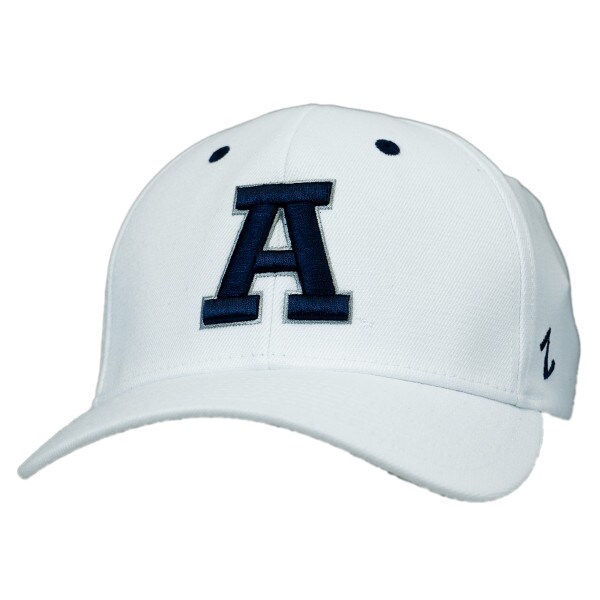 Block A Cap Hat White